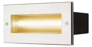 LA 233650 BRICK venkovní nástěnné vestavné svítidlo LED 3000K nerez IP67 230V 950lm 10W - BIG WHITE (SLV)