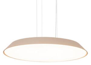 Závěsná svítidlo Artemide, Febe, stmívatelné, Béžová, Obývací pokoj, Plast, Moderní