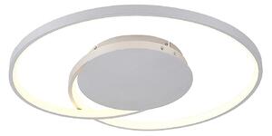 Stropní Lampa Lucande, Enesa, stmívatelné, Metalická, Ložnice, Kov, Moderní