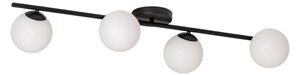 Stropní Lampa Euluna, Glassy, stmívatelné, Černá, Obývací pokoj, Sklo, Moderní