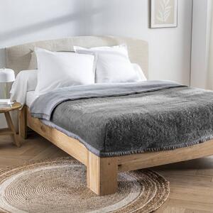 Dvoubarevná polonapínací přikrývka Courtelle 420g/m2 šedá 90x190 cm