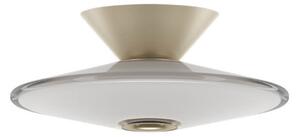 Stropní Lampa LOOM DESIGN, Solene, stmívatelné, Béžová, Obývací pokoj, Sklo, Moderní