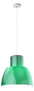 Závěsná svítidlo Nemo Lighting, Lorosae, stmívatelné, Zelená, Obývací pokoj, Sklo