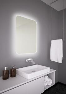 Zrcadlo s LED osvětlením, 73 × 53 cm