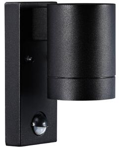 Venkovní válec se senzorem NORDLUX Tin Maxi - černá, 75 mm, 35 W, 160 mm, 120 mm, 66 x 160 mm