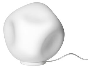 Stolní lampa Foscarini, Hoba Media, Bílá, Obývací pokoj, Sklo, Design