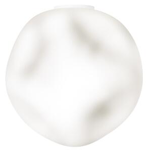 Stropní Lampa Foscarini, Hoba Grande, stmívatelné, Bílá, Obývací pokoj, Sklo, Design