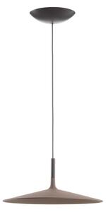 Závěsná svítidlo Foscarini, Aplomb Large, stmívatelné, Hnědá / Rezavá, Kuchyně, Beton, Design