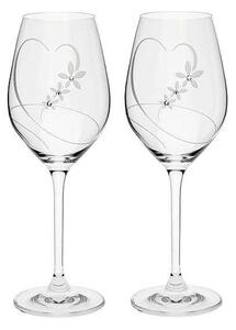 Celebration Crystals flower heart 360 ml 2 ks