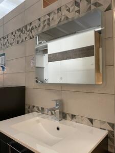 Kingsbath Lion 60x60 koupelnové zrcadlo s LED podsvícením