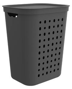 Koš na prádlo Jona 55 l, antracitový