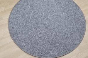 Vopi koberce Kusový koberec Astra světle šedá kruh - 120x120 (průměr) kruh cm