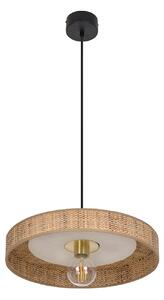 Závěsná svítidlo MARKET SET, Portinatx, stmívatelné, Bílá, Obývací pokoj, Keramika, Design