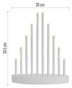 EMOS LED svícení Avas s časovačem 24,5 cm teplá bílá