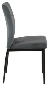 Židle Demi tmavě šedá