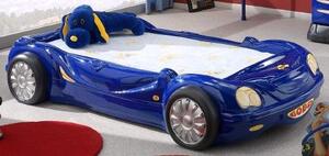 Dětská postel BOBO modrá 140x70cm