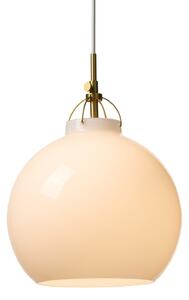 Závěsná svítidlo Halo Design, TOSCANA, stmívatelné, Bílá, Jídelna, Sklo, Design