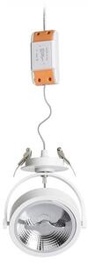 RED R12637 KELLY LED DIMM polozápustná bílá 230V LED 12W 24° 3000K - RED - DESIGN RENDL