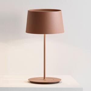 Stolní lampa Vibia, Warm, Hnědá / Rezavá, Obývací pokoj, Kov, Moderní