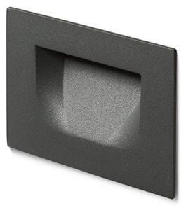 PER zápustná antracitová 230V LED 3W IP54 3000K - RED - DESIGN RENDL