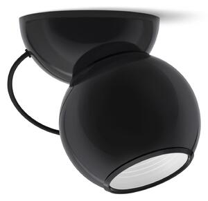 Stropní Lampa Stilnovo, Gravitino, stmívatelné, Černá, Obývací pokoj, Kov, Design
