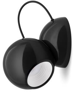 Nástěnná Svítidla Stilnovo, Gravitino, stmívatelné, Černá, Obývací pokoj, Kov, Design