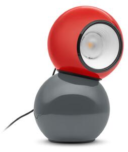 Stolní lampa Stilnovo, Gravitino, stmívatelné, Šedá, Obývací pokoj, Kov, Design