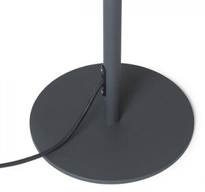 BOSANNA 150 stojanová bílé PVC/antracitová 230V E27 25W IP65 - RED - DESIGN RENDL
