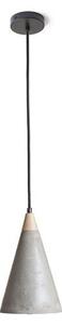 HEIDI závěsná beton/dřevo 230V E27 28W - RED - DESIGN RENDL