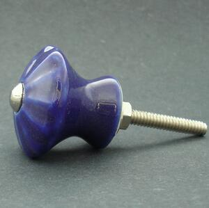 Knopka model 4-Tmavě modrá Barva kovu: měď