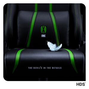 Herní židle Diablo X-One 2.0 Normal Size: černo-zelená Diablochairs