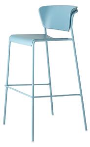 Barová židle Lisa 75cm modrá