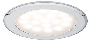 P 99920 LED nábytkové vestavné svítidlo kruhové 2ks sada 2x2,5W chrom - PAULMANN