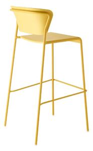 Barová židle Lisa 75cm žlutá