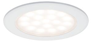P 99921 LED nábytkové vestavné svítidlo kruhové 2ks sada 2x2,5W bílá mat - PAULMANN