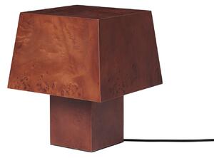 Stolní lampa ferm LIVING, Burl, Dřevo, Obývací pokoj, Dřevo, Moderní