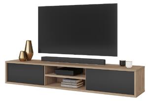 LANNY TV stolek 40, dub / antracit