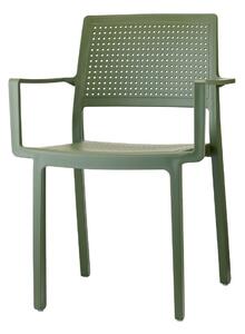 Židle Emi Arm zelená
