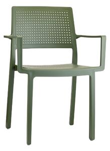 Židle Emi Arm zelená