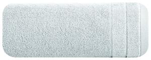 Klasický stříbrný ručník DAMLA s jemným pásem 30x50 cm Rozměr: 70 x 140 cm