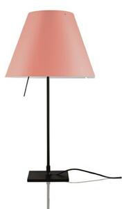 Stolní lampa Luceplan, Pudrová, Obývací pokoj, Hliník
