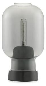 Stolní lampa Normann Copenhagen, Šedá, Obývací pokoj, Sklo