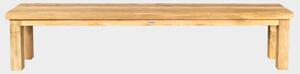 FaKOPA s. r. o. FLOSS RECYCLE - zahradní teaková lavice 190 cm (provedení prkna)