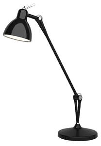 Stolní lampa Rotaliana, Černá, Obývací pokoj, Kov