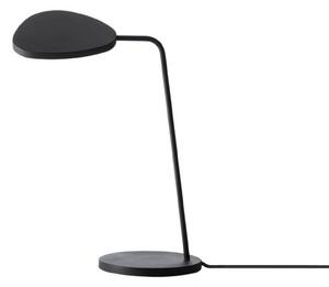 Stolní lampa Muuto, stmívatelné, Černá, Obývací pokoj, Hliník