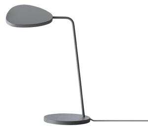 Stolní lampa Muuto, stmívatelné, Šedá, Obývací pokoj, Hliník