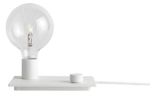 Stolní lampa Muuto, Bílá, Obývací pokoj, Hliník, Design