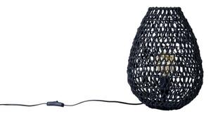 Stolní lampa Watt & Veke, Černá, Obývací pokoj, Papír / Karton, Skandinávský