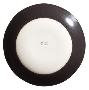 ATLANTIS Snídaňový talíř 23 cm - černá