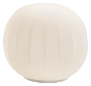 Stolní lampa Luceplan, stmívatelné, Bílá, Obývací pokoj, Sklo
